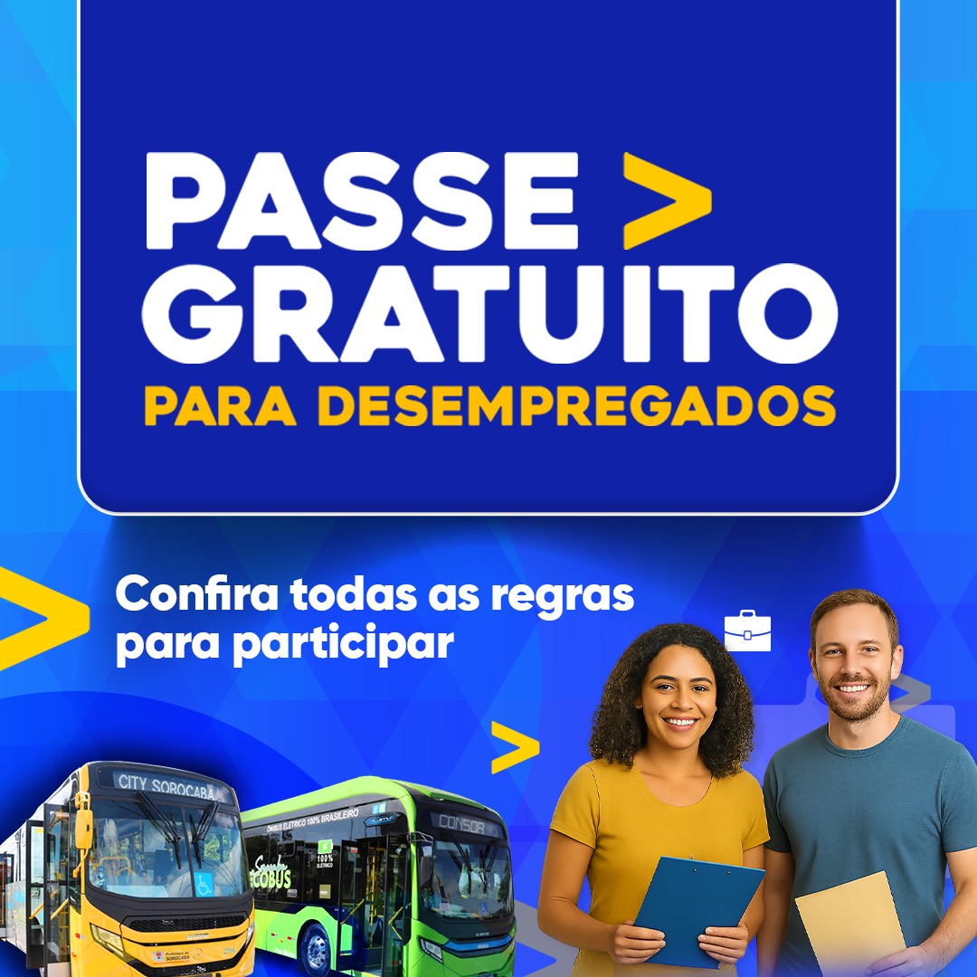 Passe Gratuito para Entrevistas de Emprego